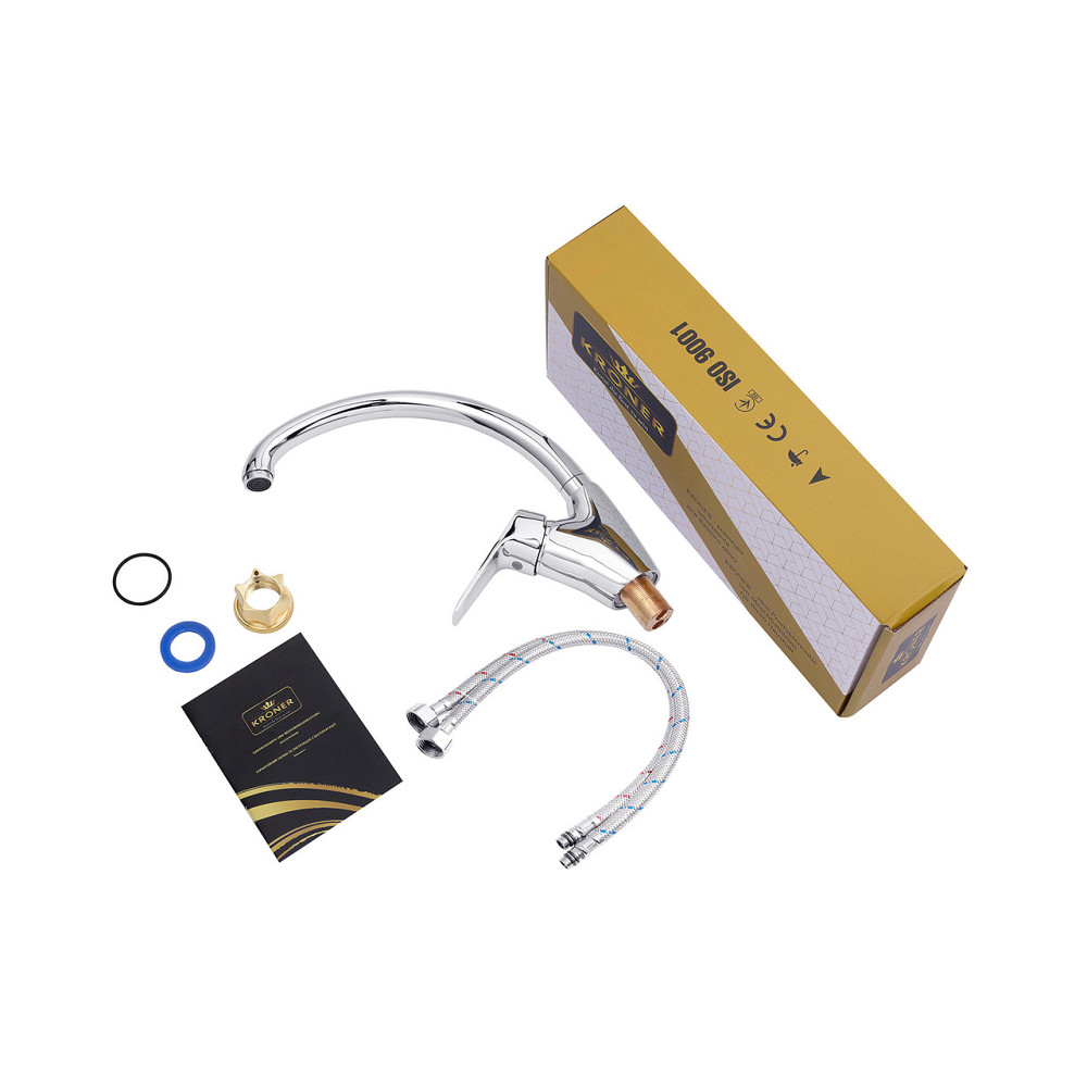 Змішувач для кухні Kroner KRM Odra - C034 Київ - фото 7