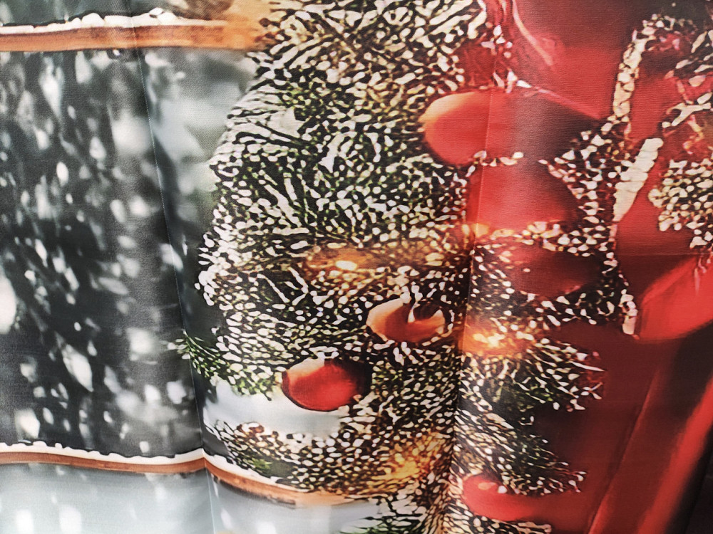 Штори новорічні 127х208 см Смела - изображение 4