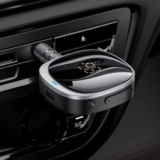 Bluetooth-ресивер HOCO E80 для автомобиля черный Киев