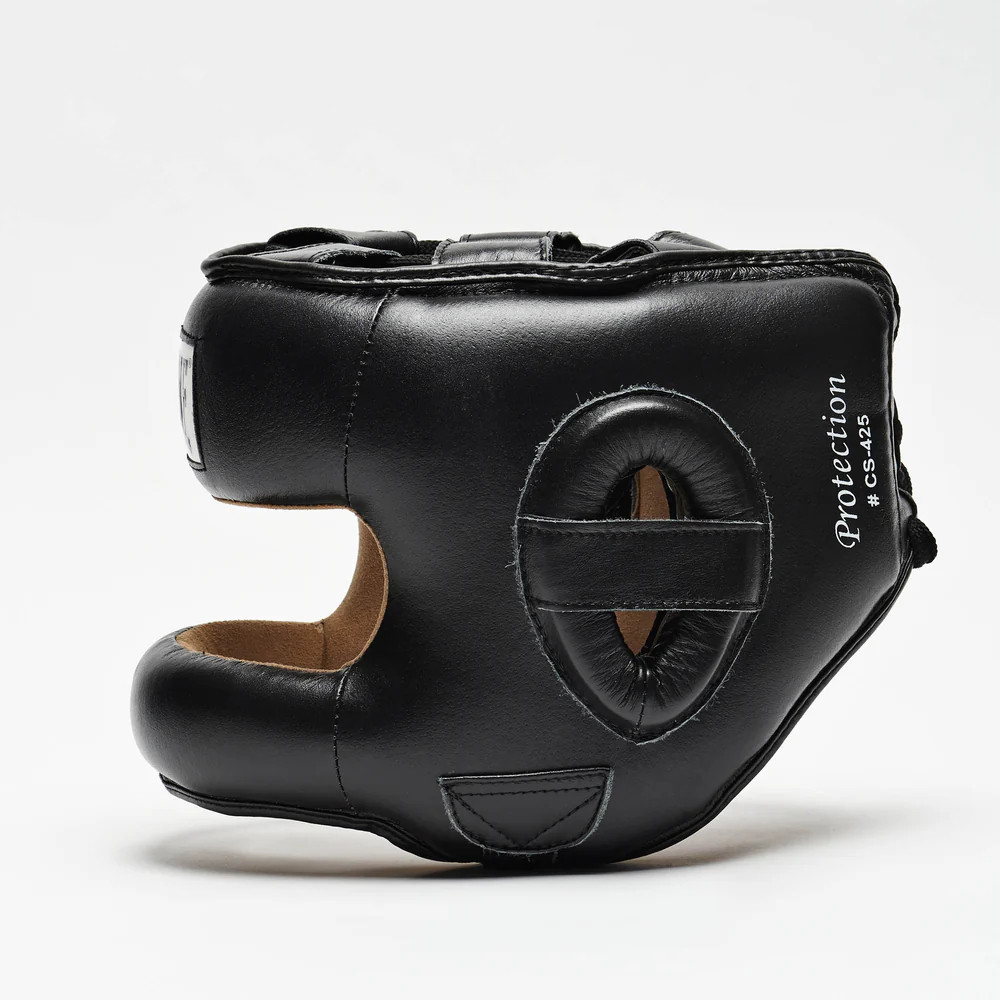 Боксерський шолом з бампером Leone CS425 Black L Каменское - изображение 4