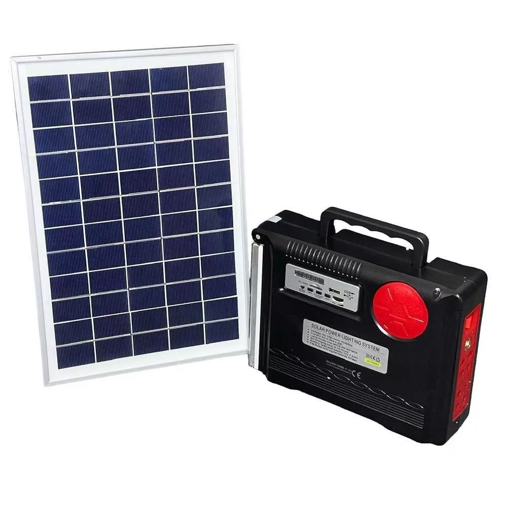 Зарядная станция Silver Toss ST1980 + солнечная панель + лампы  + фонарь Винница - изображение 6