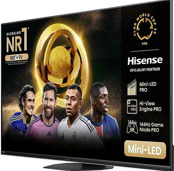 Телевізор HISENSE 65U8NQ   Нова техніка з Польщі під замовлення Київ