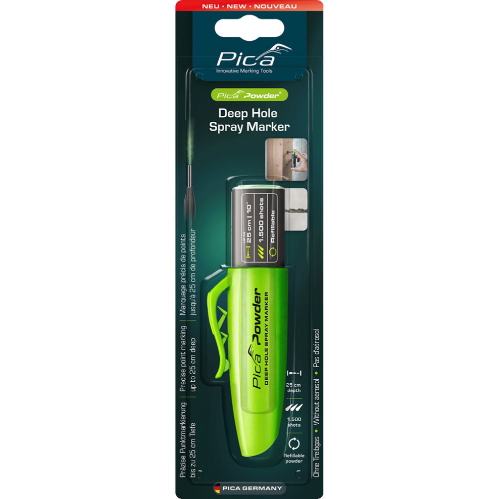 Маркер спрей PICA Powder для глибоких отворів 2020 в блістері Одеса - фото 1