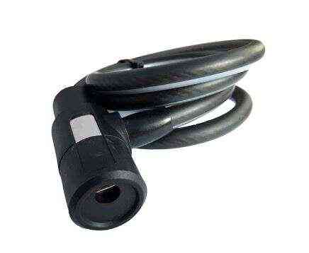 Замок на колесо   (трос 1200*12mm) (с ключом) (черный)   (TY580-1)   KL Мукачево