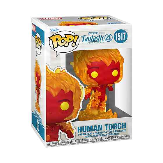Ігрова фігурка Funko POP! серії Фантастична 4: Перші кроки - Людина-факел Днепр