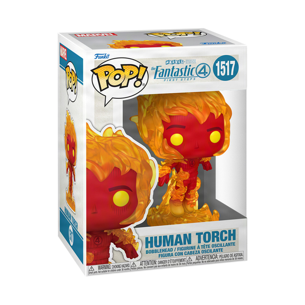 Ігрова фігурка Funko POP! серії Фантастична 4: Перші кроки - Людина-факел Днепр - изображение 1