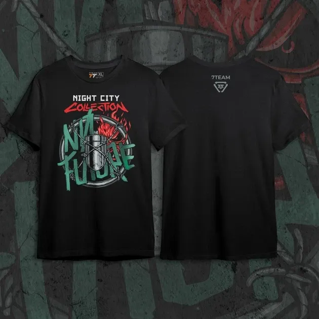 Футболка чоловіча з  принтом Cyber Punk No Future Розмір 48 Anime1040 Дніпро - фото 1