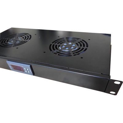 Вентиляторний модуль 2 вент. з термостатом Kingda (KD-301-8) Вінниця - фото 3