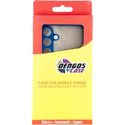 Чохол до мобільного телефона Dengos Kit Samsung Galaxy S25 Plus Matte + glass (Blue) (DG-KM-143) Вінниця
