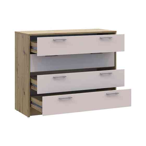 Комод Doros Ронди Дуб Артизан/Кашемир 4 ящика 100х40х82 DRS-011782 (41516187) Днепр