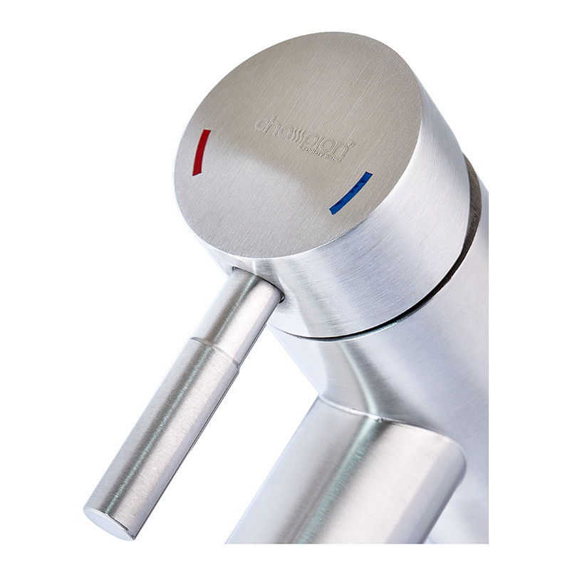 Смеситель для умывальника Champion SUS-001-A из нержавеющей стали (CH6200) Харьков - изображение 2