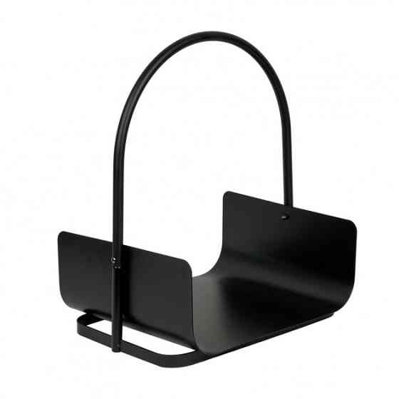 Корзина для дров каминная дровница, подставка, стелаж для переноски и хранения дров возле камина Каменец-Подольский