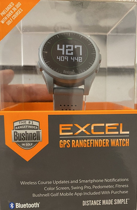 Смарт Годинник Bushnell excel gps rangefinder watch NEW ! Харьков - изображение 2