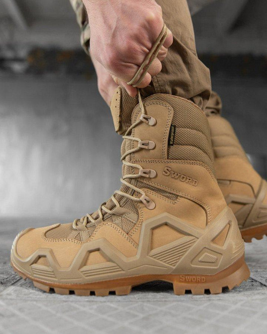 Тактичні берці Single Sword койот ВТ0586 Одеса - фото 7