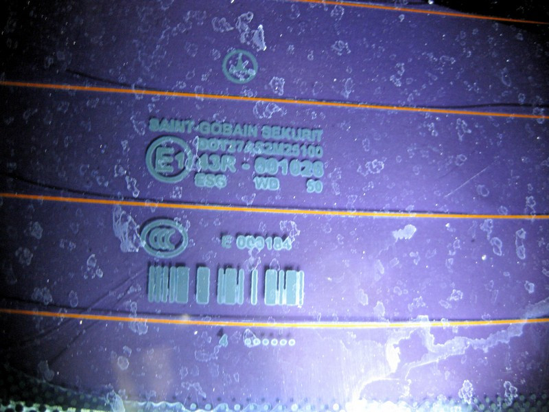 Mercedes-Benz  43R-001026 A2196700780 Заднє скло зелене CLS C219 Одеса - фото 8