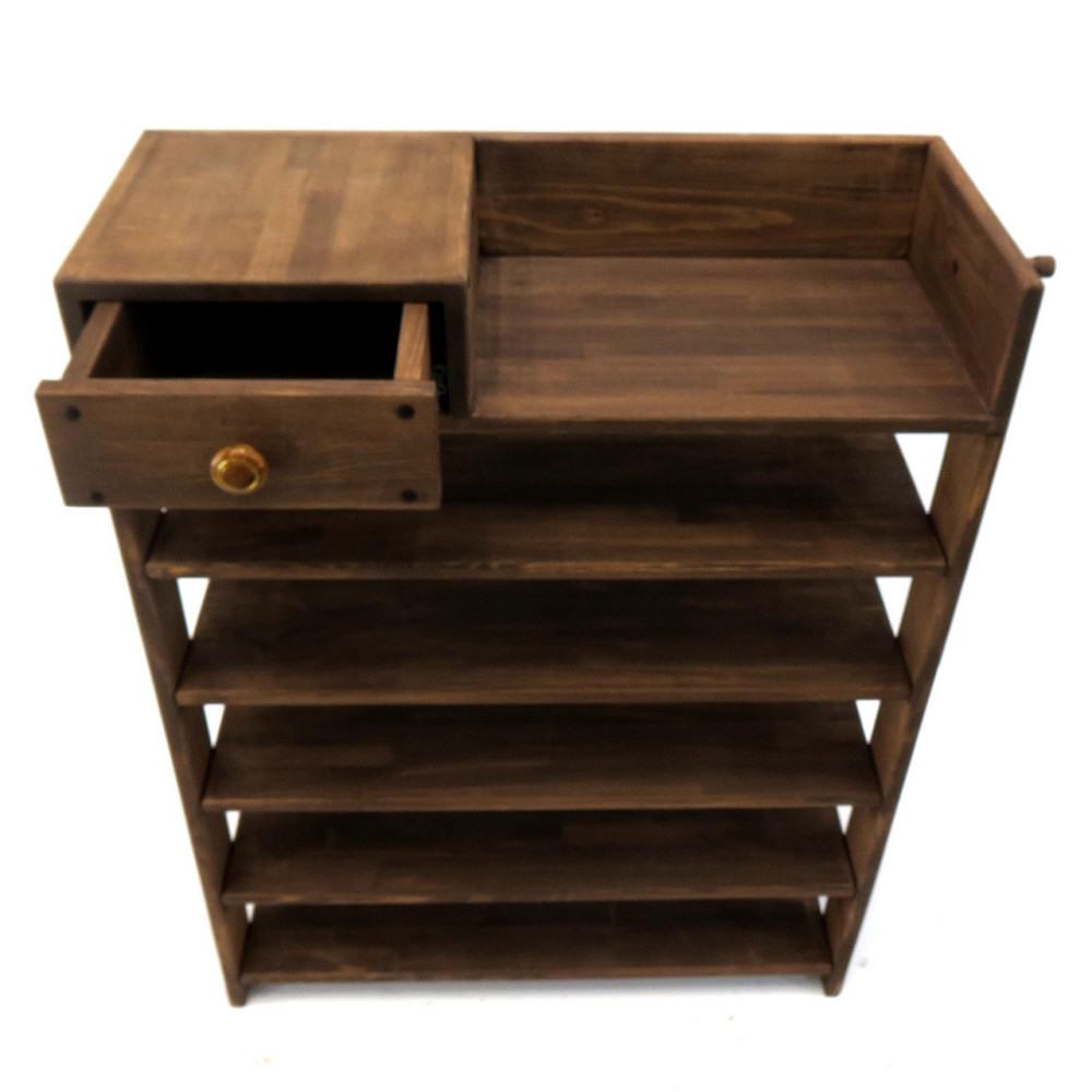 Полиця для взуття "Шарме 6" капучино Миколаїв - фото 6