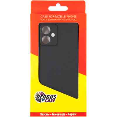 Чехол для мобильного телефона Dengos Carbon Motorola G54 (black) (DG-TPU-CRBN-192) Винница