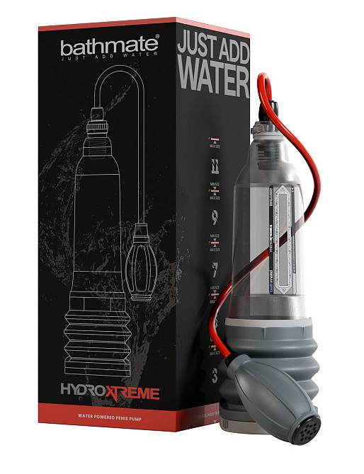 Гідропомпа Bathmate HydroXtreme 8, для члена довжиною від 15 до 20 см, діаметр до 5,5 см Sex Aura Київ - фото 1