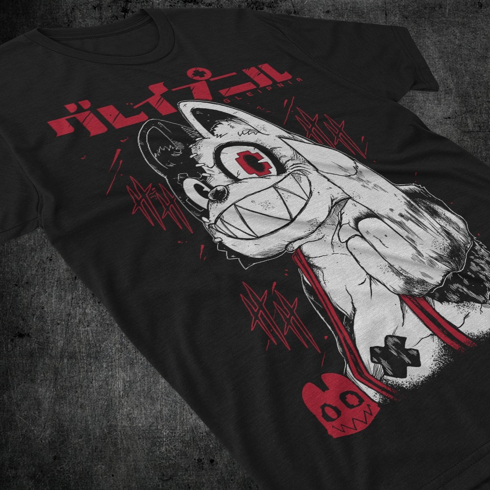 Футболка з аніме принтом Глеіпнір Схуікхі Монстер Форм оверсайз (S/M/L) Чорний AnimeJ0942 Дніпро - фото 5