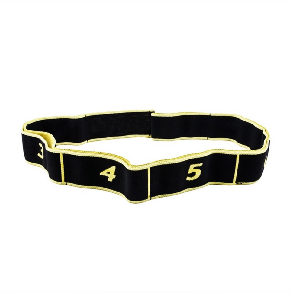 Еспандер гумова-стрічка Elastiband BJOY NE-ELASTI-2Y, жовто-чорна Вінниця - фото 1