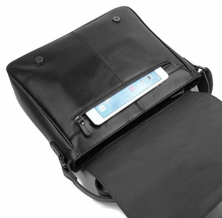 Сумка чоловіча Чорна (Vintage) Київ - фото 1