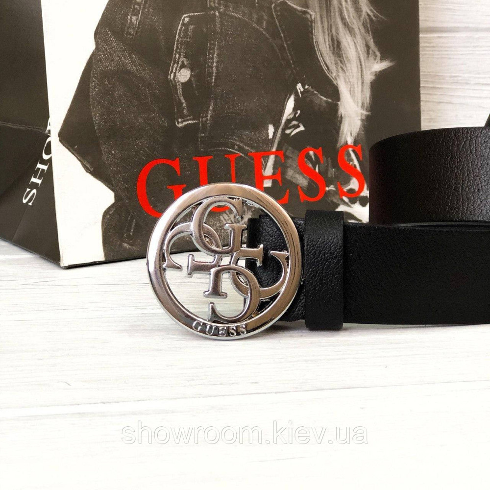 Жіночий шкіряний ремінь (4001) silver 4 см Київ - фото 5