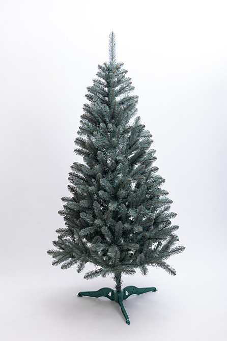 Штучна ялинка 2,4 м блакитна, новорічна ялинка Різдвяна ніч штучна SOK-22-7 Київ - фото 1