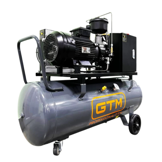 Винтовой воздушный компрессор 100 л GTM DLG4V 380 масляный : 100л, 380B, 4 кВт, 420 л/мин Киев