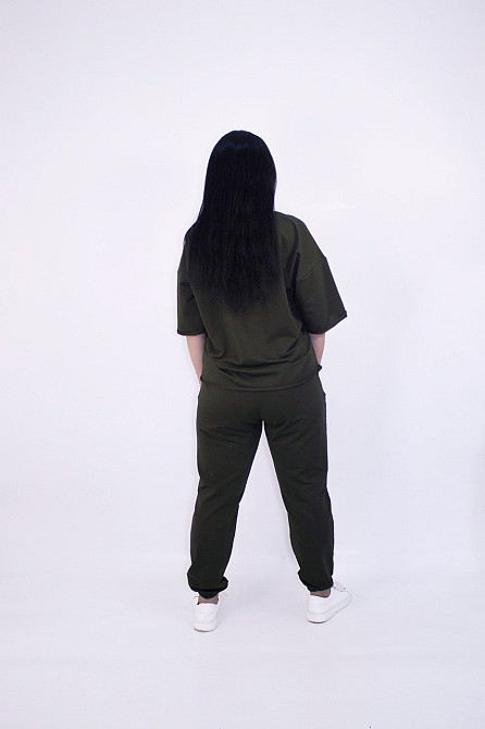 Жіночий літній спортивний костюм Хакі XL-2XL Харків - фото 6