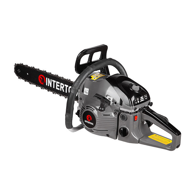 Бензопила ланцюгова, 2,4 кВт (3,3 к/с), 52 см³, шина 45 см, 3200 об/хв INTERTOOL DT-2208 Киев - изображение 8