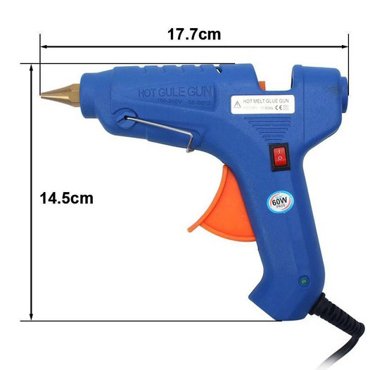 Клеевой пистолет с выключателем Xunlei XL-F60 60W для стержня 11,5 мм MT-47 Ивано-Франковск - изображение 4