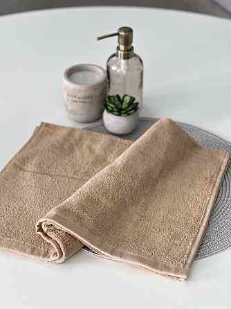 Рушник махровий Ideal Textile 50х90 см однотонний 400 г/м2 (56860342) Бежевий Чернівці