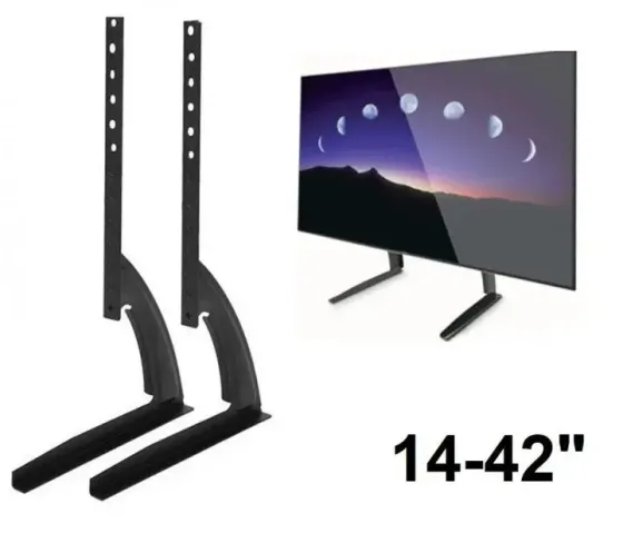 Кронштейн для телевизора на стол V-Star D701 TV01 14"-42" подставка для телевизора (1008927-Black) Коломыя