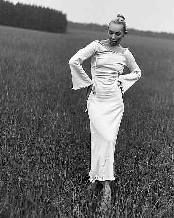 Женское заманчивое романтичное платье с открытой спиной, рубчик Одесса