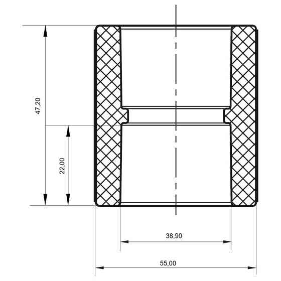 Соединительная муфта 40 PPR Koer K0004.PRO (KP0006) Киев