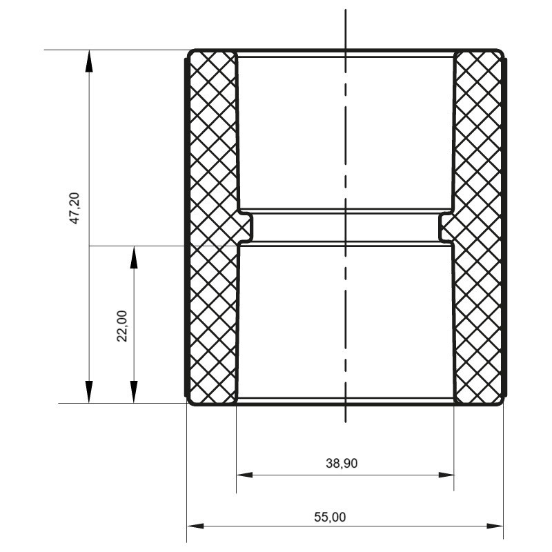Соединительная муфта 40 PPR Koer K0004.PRO (KP0006) Киев - изображение 3