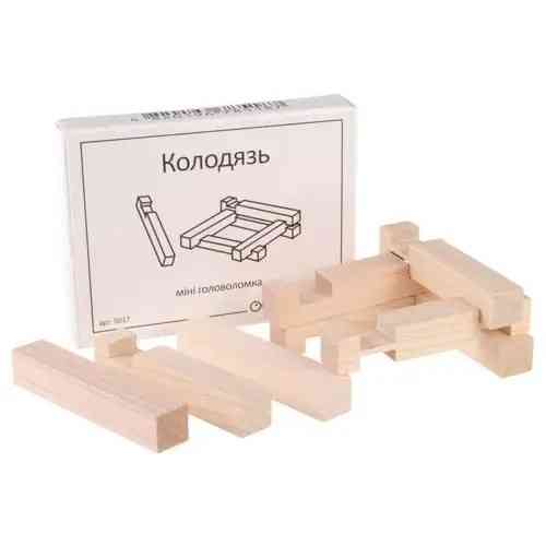 Міні головоломка Колодязь Заморочка 5017 дерев'яна Вінниця