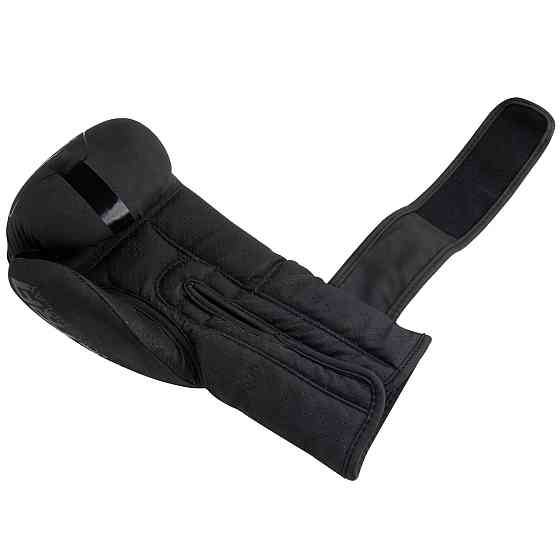 Боксерські рукавиці PowerPlay 3024 Ultra Mat Чорні 10 унцій Кам'янське