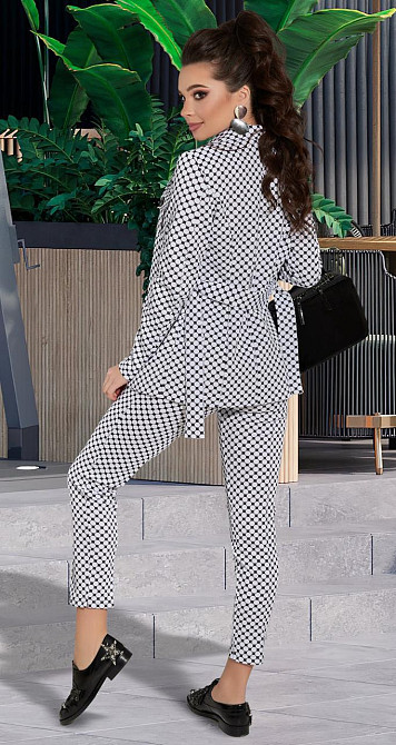 Стильний брючний костюм Київ - фото 4