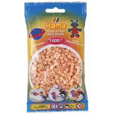 Набір для творчості Hama Midi червоних сяючих намистин, 1000 шт термомозаіка (207-56) Вінниця