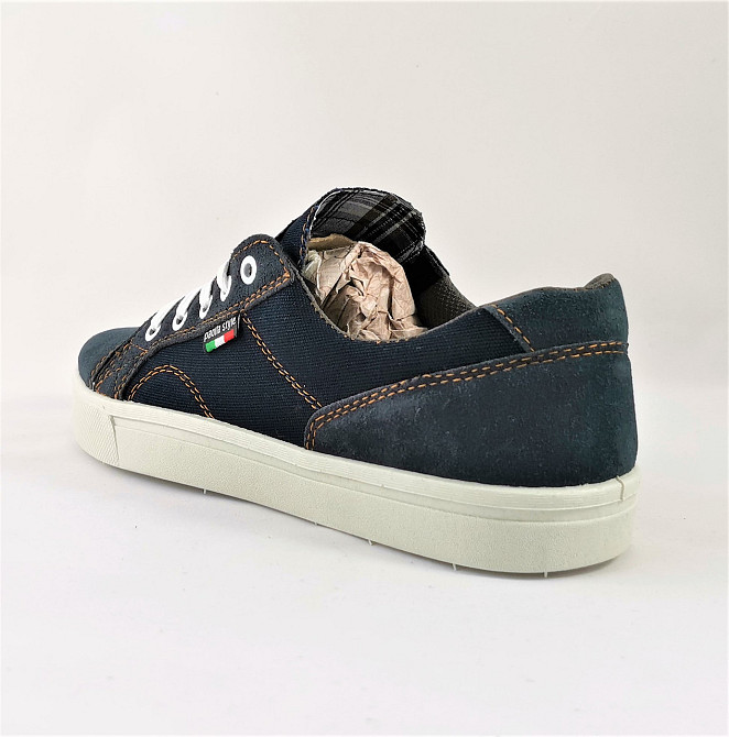 Чоловічі Кросівки Кеди Мокасини Сині (розміри: 40,41) Дніпро - фото 4