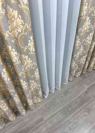 Шторная ткань, лен, коллекция 