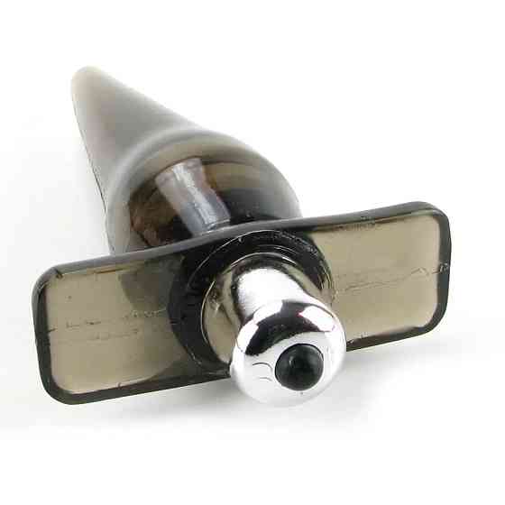 Анальний вібратор Toy Joy Power Buttplug сірий Sex Aura Київ