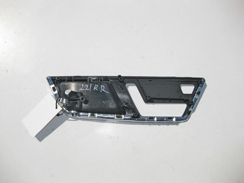 Mercedes-Benz  A2217304848 9116 Внутрішня ручка задніх правих дверей з чорною накладкою S-Class W221 Одеса - фото 2