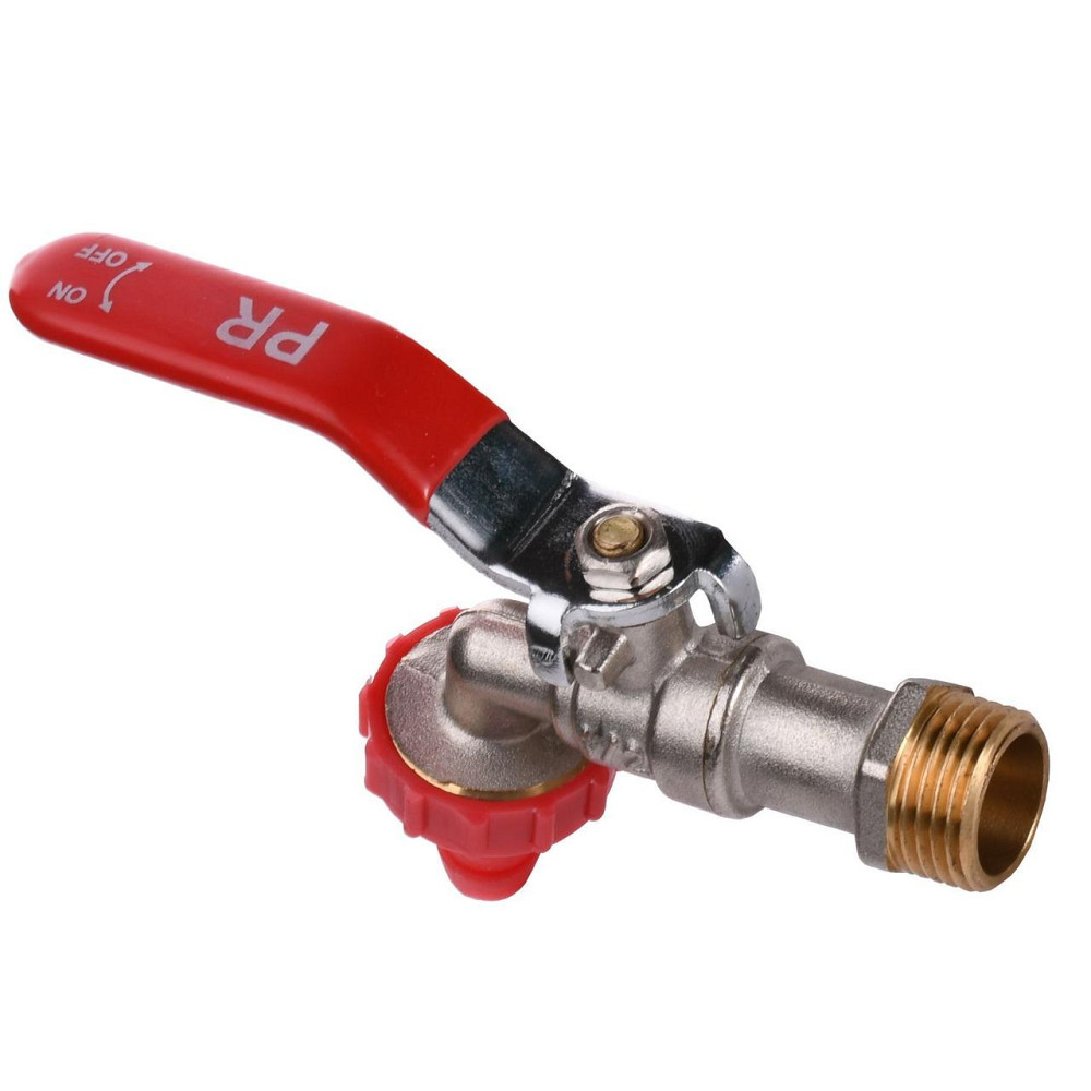 Кран шаровый поливочный 1/2″ NV-4018 PR (000009846) Киев - изображение 2