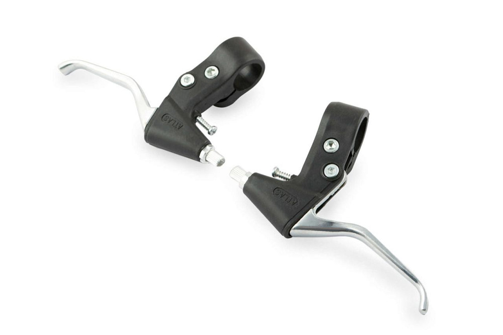 Ручки керма велосипедні (гальмові) (пара, хром) Мукачево - фото 1