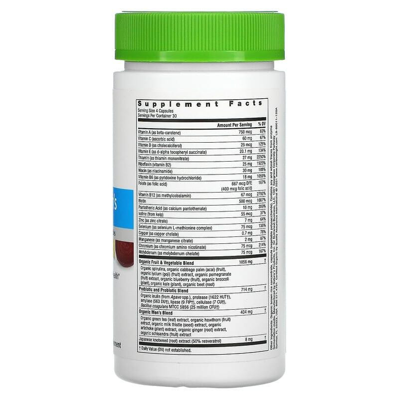 Витамины и минералы для мужчин Rainbow Light Men's Multivitamin 120 капс Киев - изображение 2