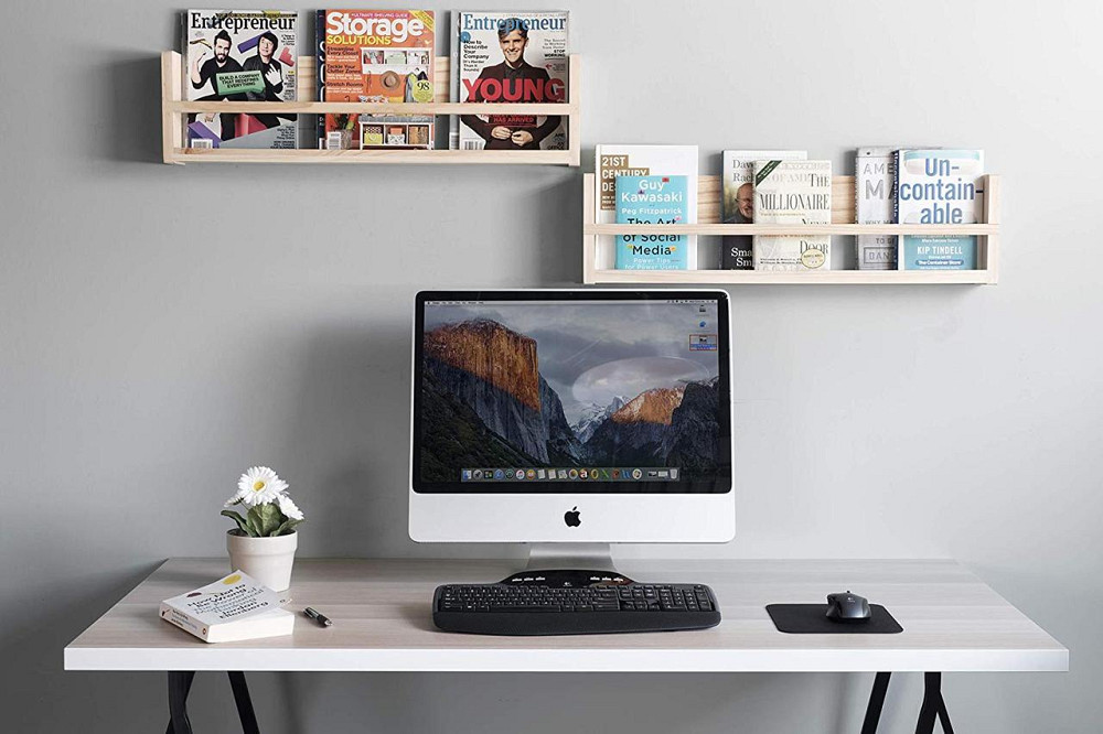 Настенная книжная полка 