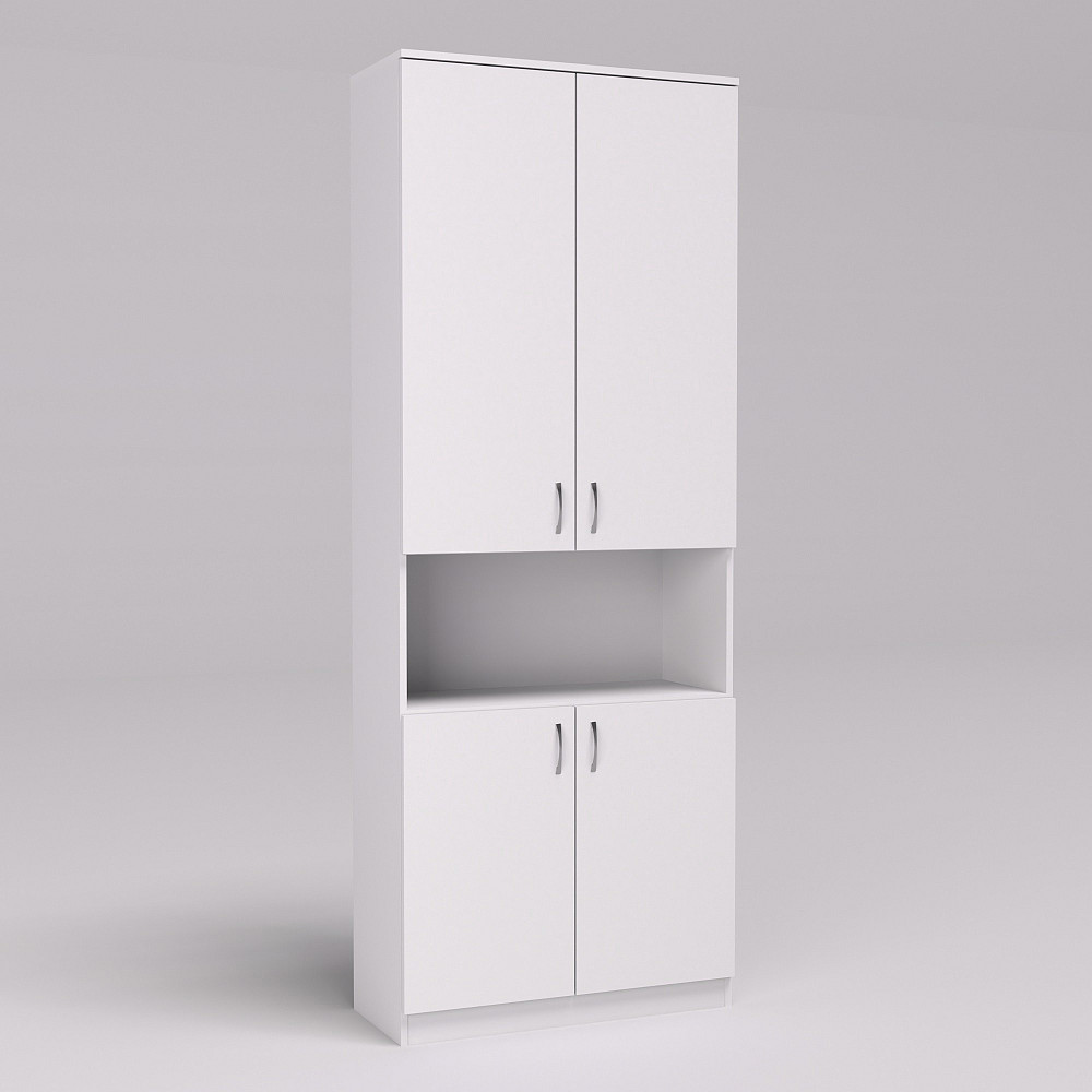 Шкаф ОШК-2, Белый, 800/340/2100 Львов - изображение 1