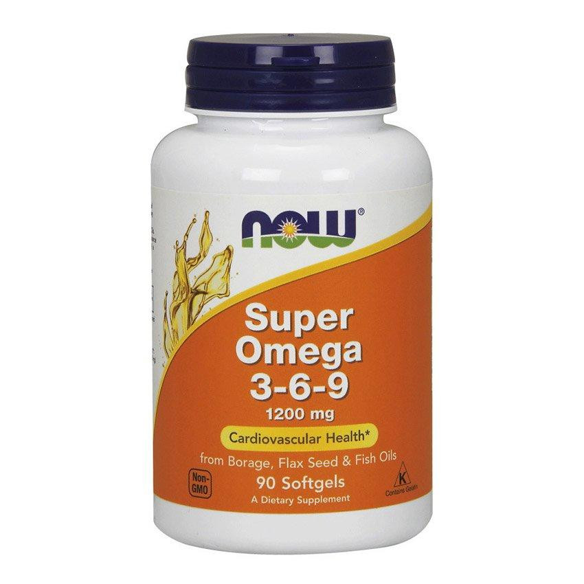 Супер омега 3-6-9 Now Super Omega 3-6-9 1200mg 90 softgels Луцьк - фото 1
